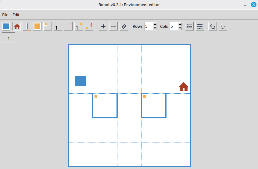 Environment editor.